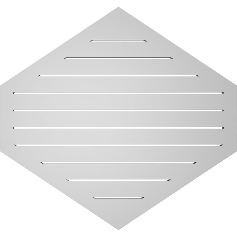 Pente verticale verticale en uréthane 8 pi, H 1,5 po x l 36 po x L 34 po