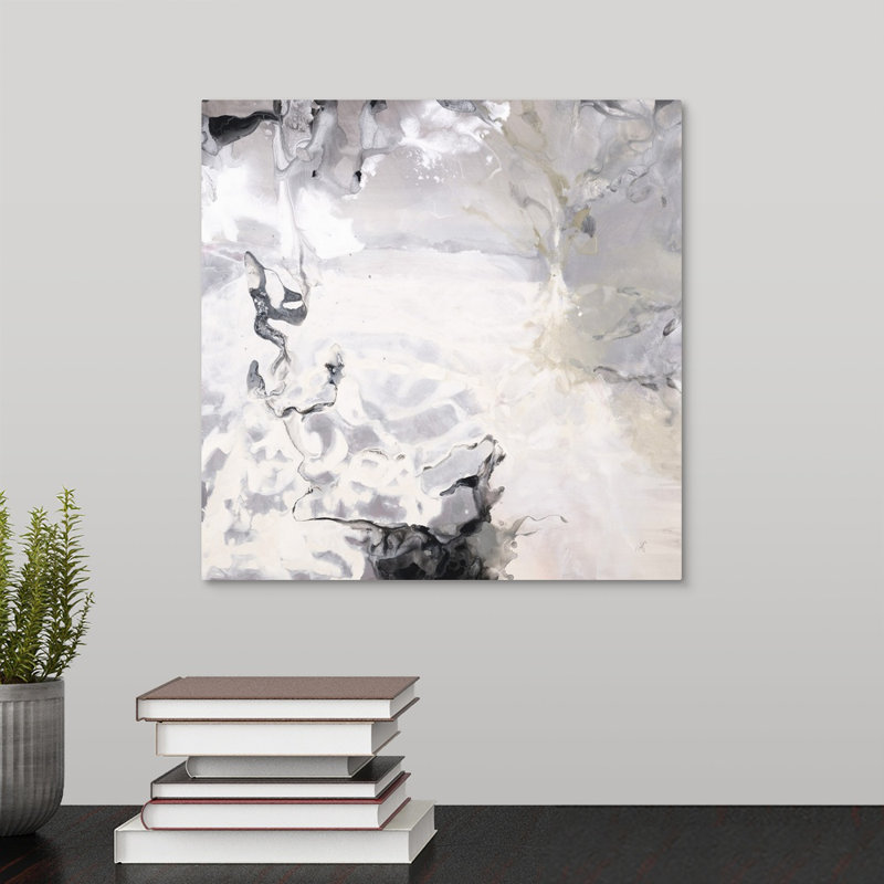 « tone on tone », peinture sur toile, Toile tendue, H 12 po x l 12 po x P 1,25 po