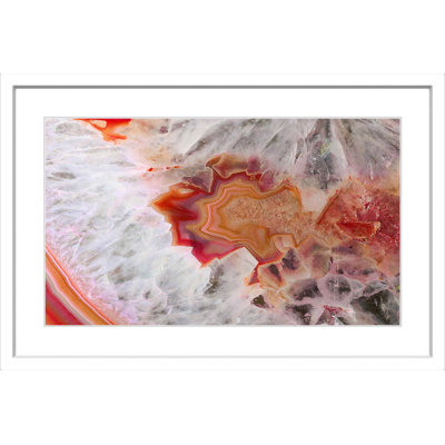 « sable layers », reproduction d’art encadrée