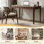 Bureau en bois massif avec tiroirs-212009149