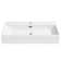 Turner 30“ W x 16" D Vitreous China Rectangular Wall Bathroom Sink with Overflow
