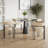 Mahjabi Upholstered Dining  Arm Chairs-787581917