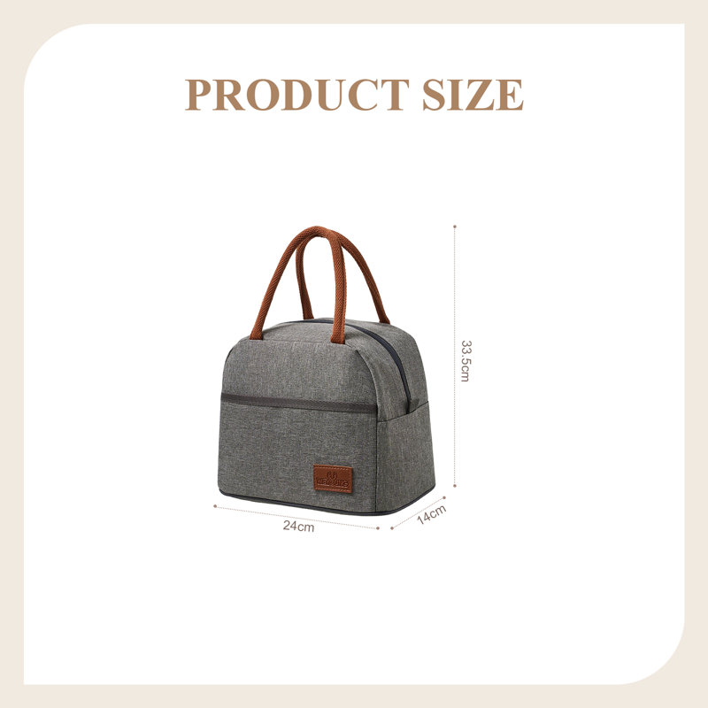 Portable Insulated Lunch Bag
