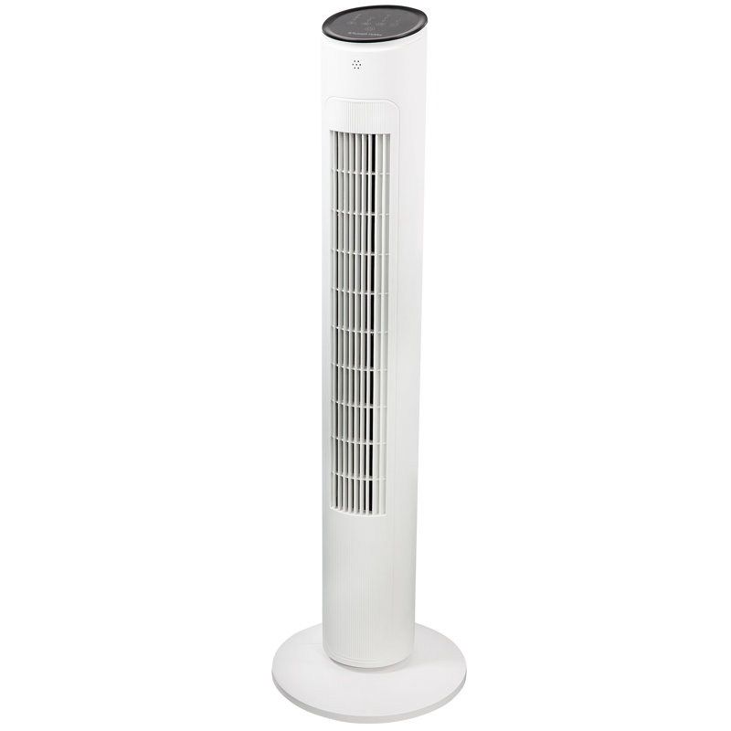 Russell Hobbs RHTWR3S Premium Tower Fan in White, White