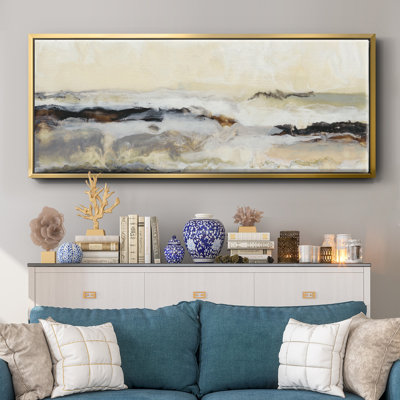 Joyeux horizon I - toile encadrée