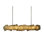 Lustre clair en quartz clair Petra II