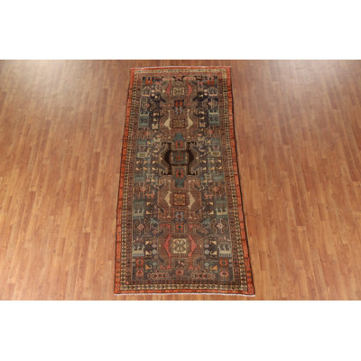 Tapis de couloir géométrique 4 x 10
