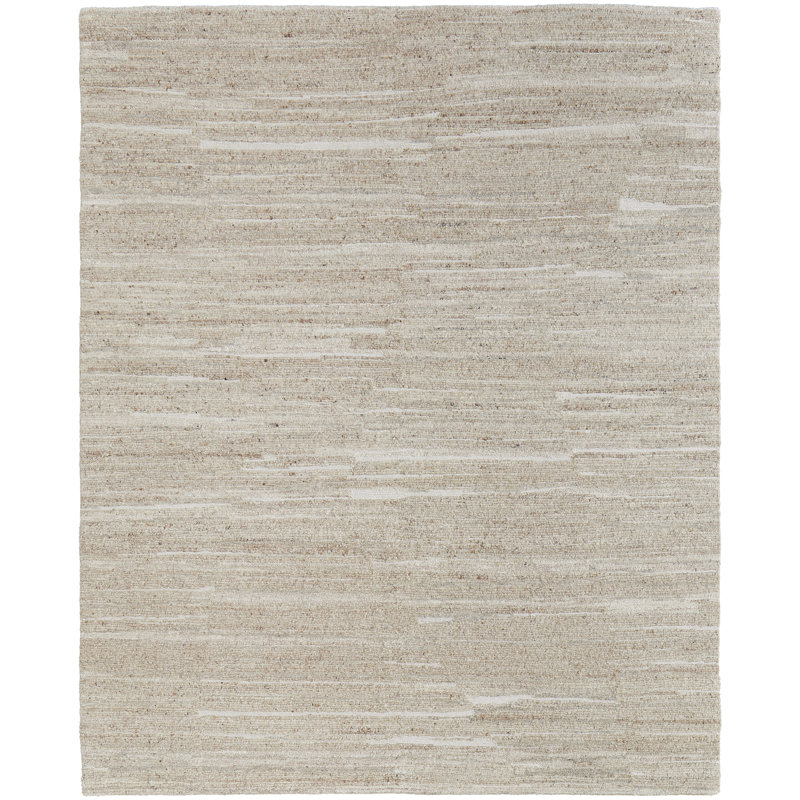 Navaro Wool Striped Area Rug, Rectangle 9'6" x 13'6"