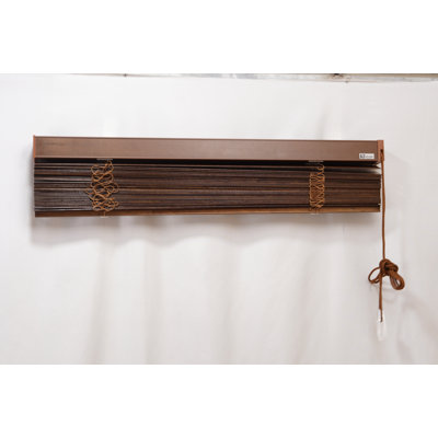 Natural Poplar Wood Venetian Blinds 49" W x 60" L – Horizontal Wood Blinds for Indoor Windows, Easy to Install, Light Filtering Shade for Home, Office, Persianas para Ventanas