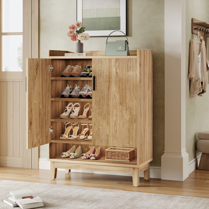 22 Pair Shoe Storage Cabinet
