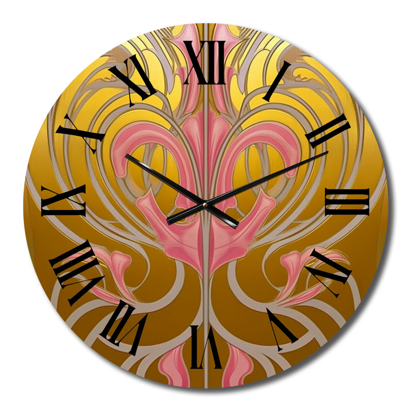 Horloge murale Art Nouveau, Petit