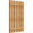 TimberCraft 5 3/8" Boards Spaced Board-n-Batten Shutters, Western Red Cedar (Per Pair)-36421230-36421290