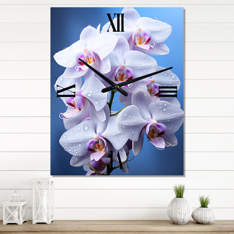 Jernej - Horloges murales florales, Grand