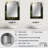 Pine Tree Forest - Pine Decorative Mirror, Green Wall Mirror, Printed Metal Art-2135555962