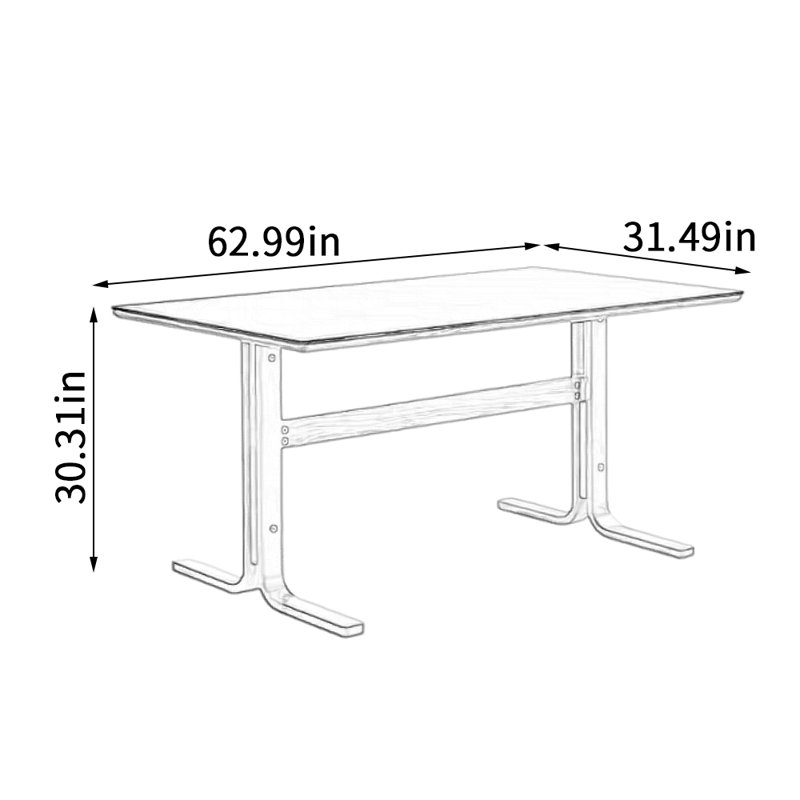 Denya, 30.31"H x 62.99"L x 31.49"W, White