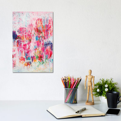 Let's Build an Igloo by Misako Chida - Wrapped Canvas Painting 1 Piece Wrapped Canvas Painting