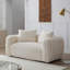 Causeuse moderne, blanc