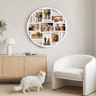Pourteau 9 Opening Family Picture Frame