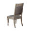 Chaise d'appoint capitonnée Ashton-Thomas