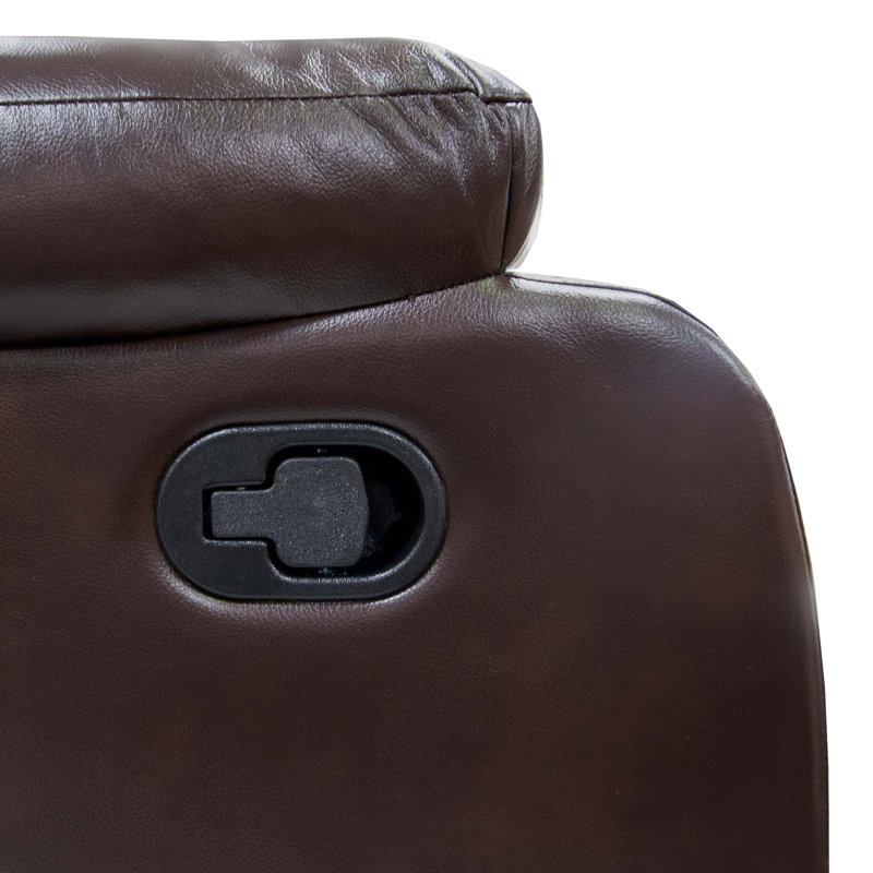 Fauteuil inclinable simple, Brun