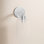 Single Light Glass Dimmable Armed Sconce