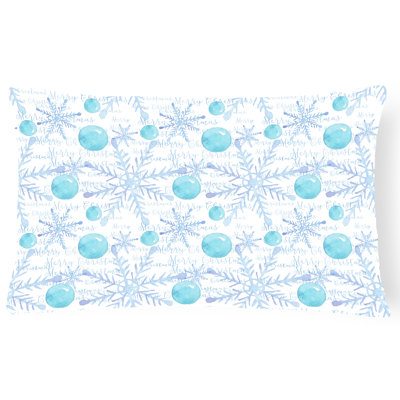  Coussin décoratif intérieur / extérieur Winter Snowflakes on Winter