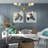 Abbiney 8 - Light Dimmable Sputnik Chandelier