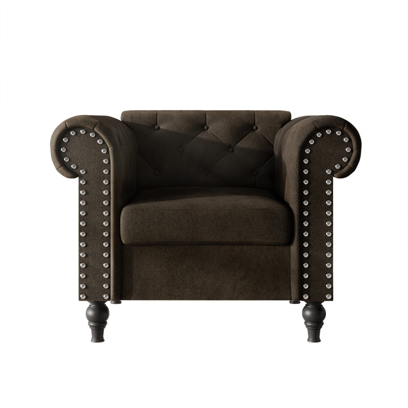 Fauteuil Harwich, Brun