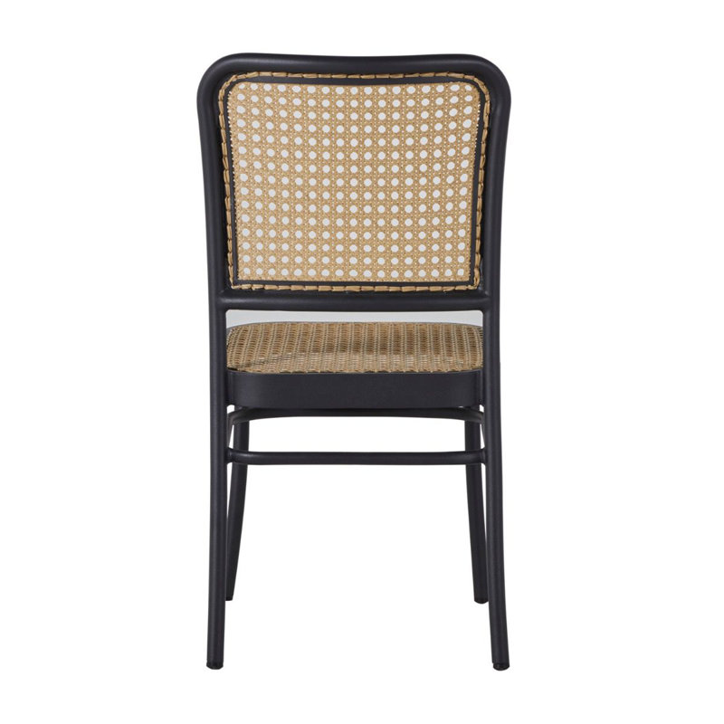 Bordeaux Patio Dining Side Chair, Midnight