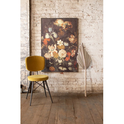  «Wall Art», impression sur toile florale encadrée - H 47,5 po - Multicolore