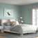 Malle Queen Bookcase Platform Bed with USBs