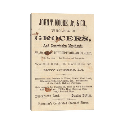 " New Orleans Vintage Advertisements " by Piddix
