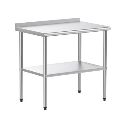 Sweeny Stainless Steel Top Height-Adjustable Workbench