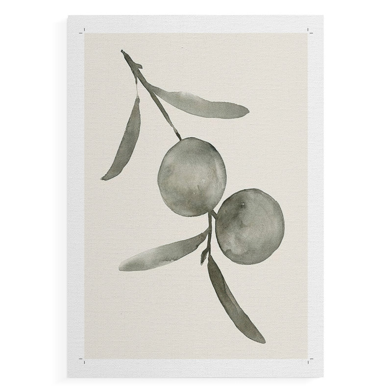 Twilight Oranges III - Impression sur toile seulement - SANS CADRE, H 12 po x l 8 po