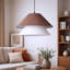Lampe suspendue en tissu moderne nordique réglable Kandace D40cm