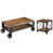 2 Pieces: Coffee Table, End Table