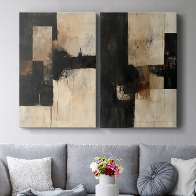 ABSTRACT Series CCCLXI-Premium Gallery Wrapped Canvas -Ready to Hang