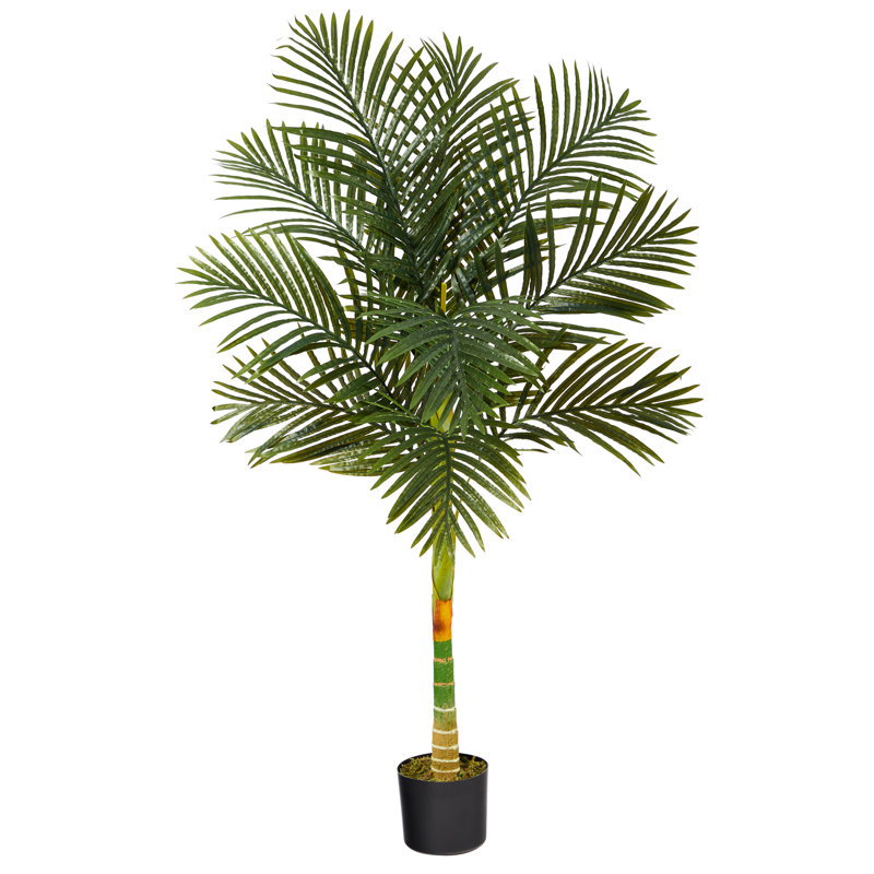 Palmier artificiel en pot, H 60 po x l 20 po x P 20 po