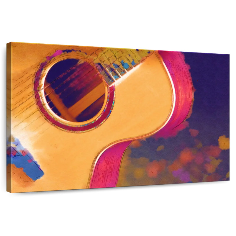 Guitare acoustique Abarca Dreamy, H 30 po x l 45 po