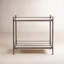 Eisen Nightstand-Striated Marble