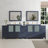  108" Double Bathroom Vanity Set with Mirror-62326220