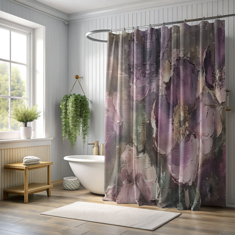 Rideau de douche Huddersfield, H 74 po x l 71 po