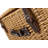 Wicker Buff Storage Hamper Basket