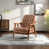 Yellowish Brown Faux Leather
