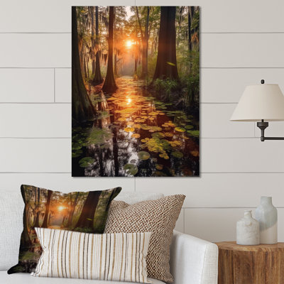 États-Unis Georgia State II - paysages, art mural en métal