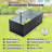 Shumel Metal Raised Garden Bed-485411469