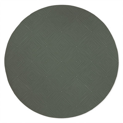 Eye Chev Non-Slip Outdoor Rug