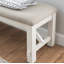 Helbert 60" Solid Wood and Upholstered Farmhouse Dining Bench-1183236037