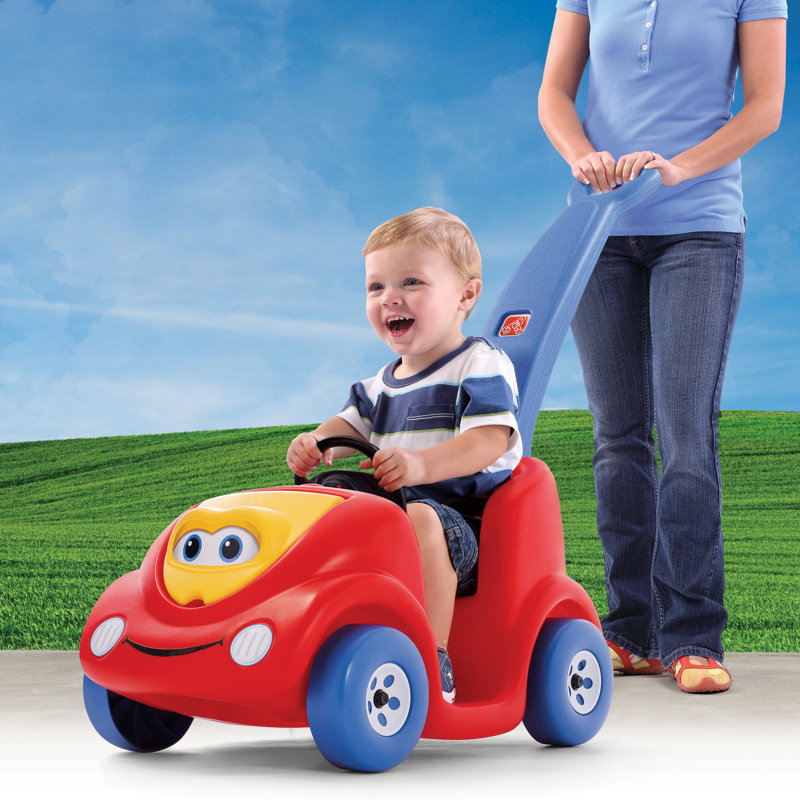 Red Anniversary Edition Push Around Buggy with Handle