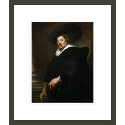 Autoportrait par Peter Paul Rubens, impression giclée sur cadre